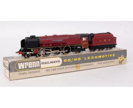 A Wrenn Railways W2242 LMS maroon 'City of Liverpool' engine and tender (M-BG)