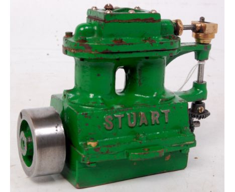 Rare Stuart Turner 180 Marine engine, comprising of gun metal cylinder block, crankcase, cylinder head/steam chest and steam 