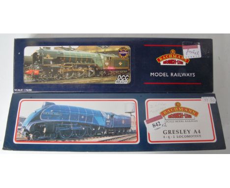 Bachmann 31-951 BR green class A4 engine and tender 'Union of South Africa' (NM-BG) together with 32-556 BR green class A1 en