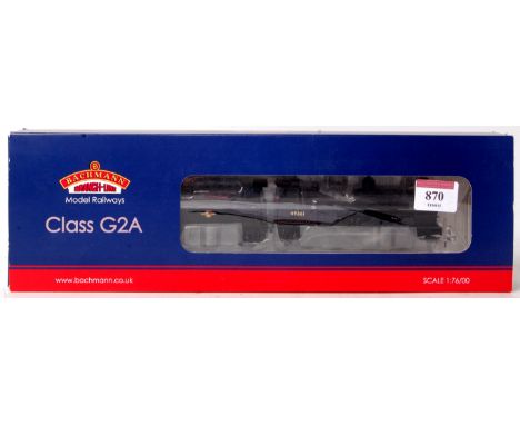 A Bachmann 31-477 DC BR black class G2A goods engine with tender cab, DCC on board (M-BM)