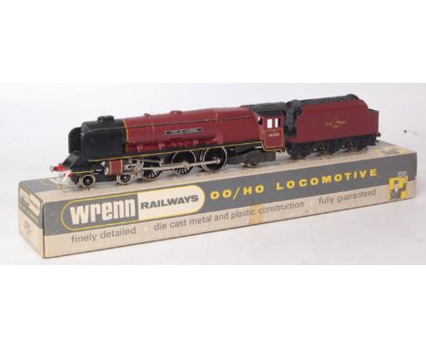 A Wrenn Railways W2226 BR maroon 'City of London' engine and tender, no instructions (G-BG)