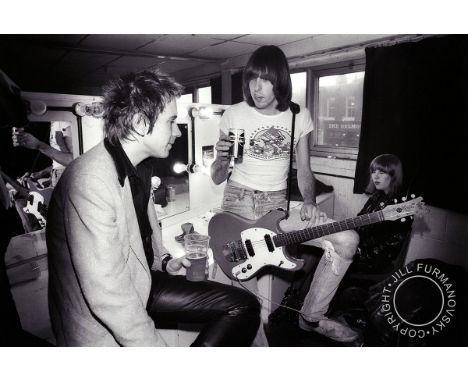 Jill Furmanovsky (by), Rotten and Ramone, Giclée, Fotospeed fine art matt paper, signed, embossed, limited edition of 30, A/P