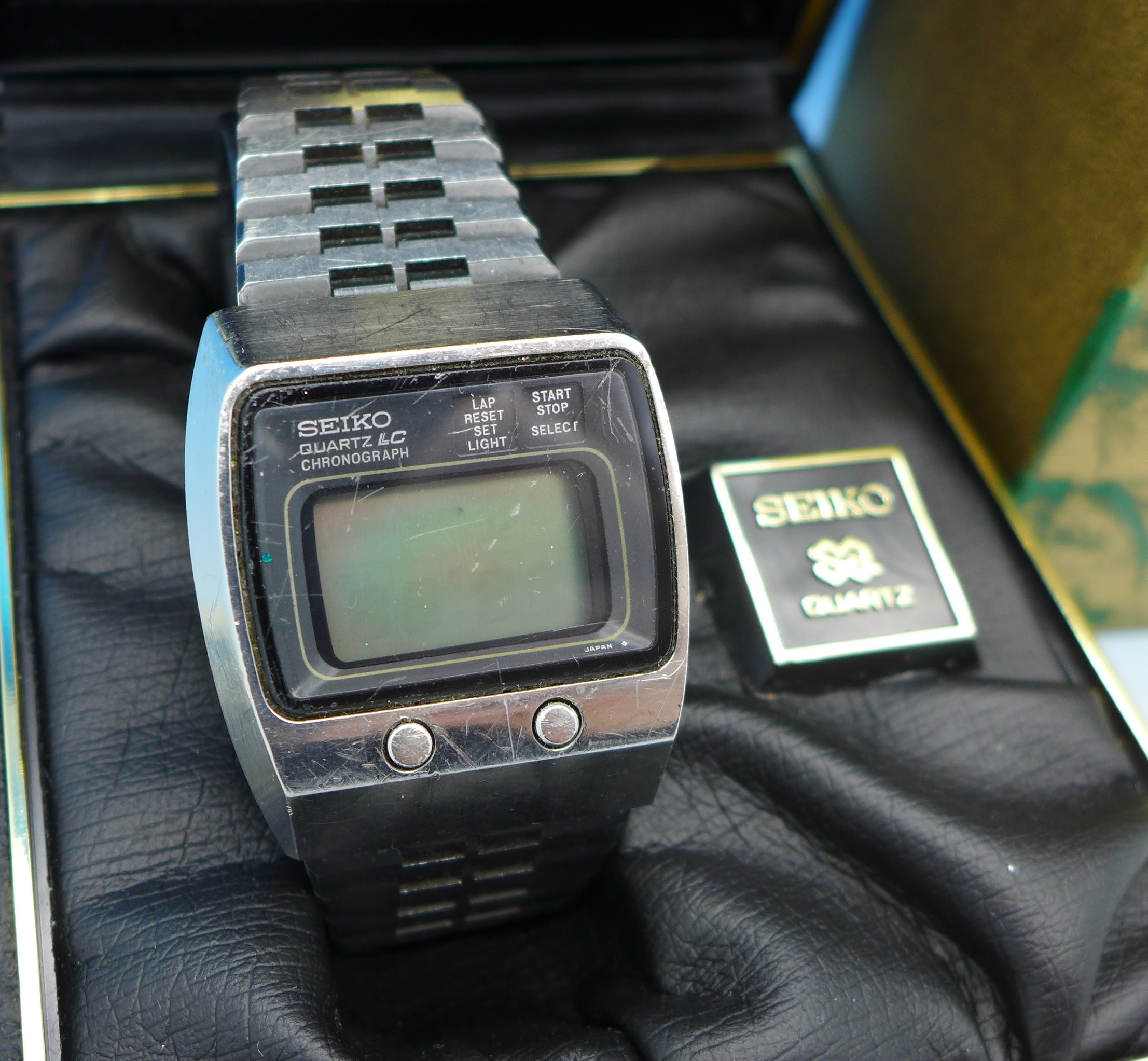 omega digital watch vintage