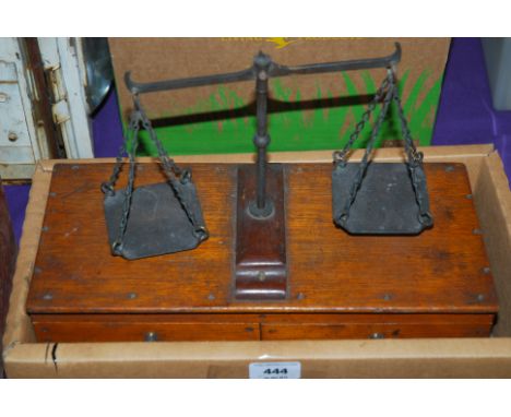 A set of vintage scales and various wood planes etc Condition Report: Available upon request