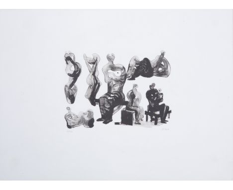 Henry Moore (1898 - 1986)Ideas for Sculpture Lithograph, 57 x 77cm (sheet size)Signed and number XIV/XX