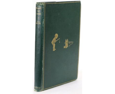 Milne (A.A.) Winnie-The-Pooh, 1926, Methuen, first edition, gutter gaping in places, original cloth (rubbed)