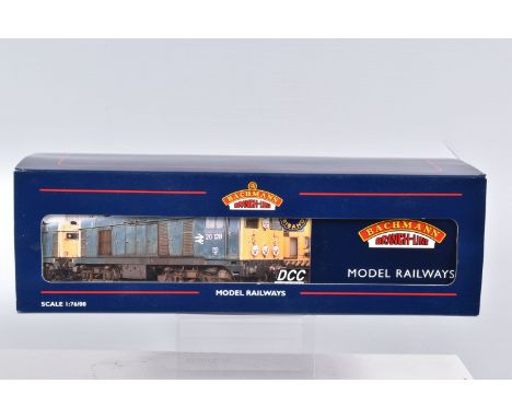 A BOXED OO GAUGE BACHMANN BRANCHLINE MODEL RAILWAY PAIR OF 'Tinsley Class 20s' 'River Rother' no. 20030 and 'River Sheaf' no.