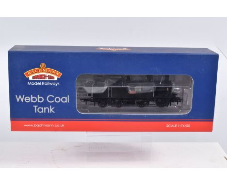 A BOXED OO GAUGE BACHMANN BRANCHLINE MODEL RAILWAY LOCOMOTIVE LNWR Webb Coal Tank no. 1054 in LNWR Plain Black, model no. 35-