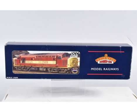 A BOXED OO GAUGE BACHMANN BRANCHLINE MODEL RAILWAY LOCOMOTIVE Class 37/4 Diesel no. 37426 'Y Lein Fach - Vale of Rheidol' in 