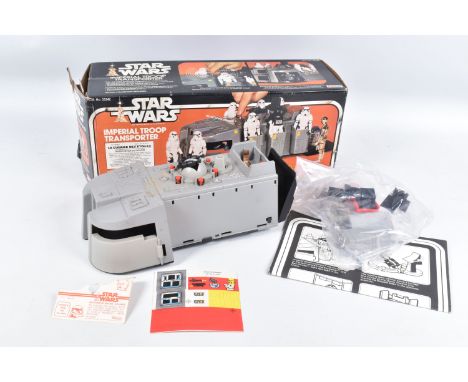 A BOXED PALITOY STAR WARS IMPERIAL TROOP TRANSPORTER, no. 33342, Sellotape has been removed from both ends of the box, includ