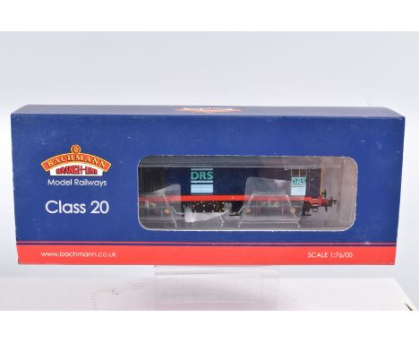 A BOXED OO GAUGE BACHMANN BRANCHLINE MODEL RAILWAY LOCOMOTIVE Class 20 Diesel no. 20904 in DRS livery, Model Rail Limited Edi