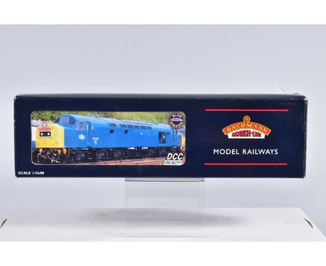 A BOXED OO GAUGE BACHMANN BRANCHLINE MODEL RAILWAY  LOCOMOTIVE Class 40 no. 40145 in BR Blue with Centre Headcode Boxes, Limi