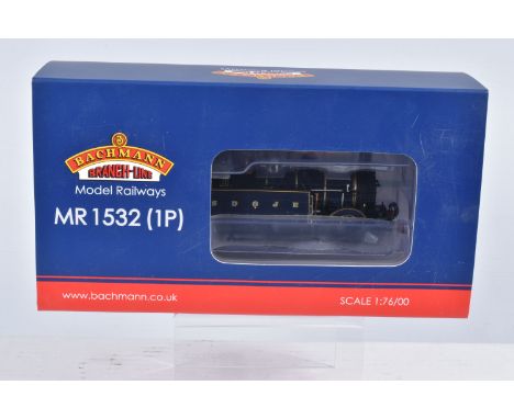 A BOXED OO GAUGE BACHMANN BRANCHLINE MODEL RAILWAY LOCOMOTIVE Class  1532 Johnson 1P 0-4-4Tv no. 54 in S&amp;DJR Lined  Blue,