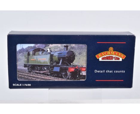 A BOXED OO GAUGE BACHMANN BRANCHLINE MODEL RAILWAY LOCOMOTIVE Class 45xx 2-6-2 Prairie Tank no. 4566 in BR Lined Green with L