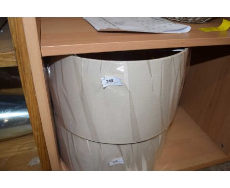 35cm cotton drum lamp shade