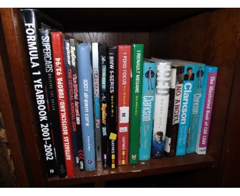 A Shelf of Automobile Books.