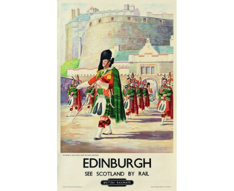 BERRY  EDINBURGH  lithograph, 1951, condition A-; not backed  102cm x 64cm (40in x 25in)