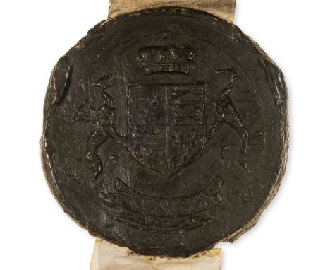 Elizabeth I (Queen of England and Ireland, 1533-1603).- Chancery grant to members of the Holland family, Humphrey Hills etc.,