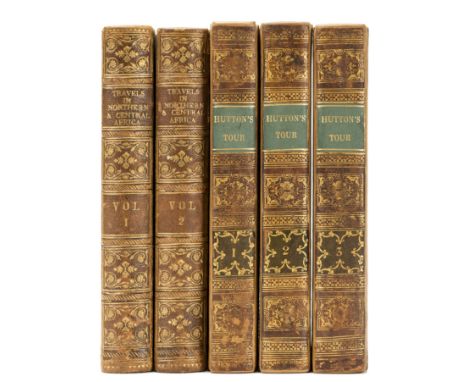 Africa.- Hutton (Catherine) The Tour of Africa, 3 vol., first edition, 3 engraved folding maps, bookplates, occasional light 