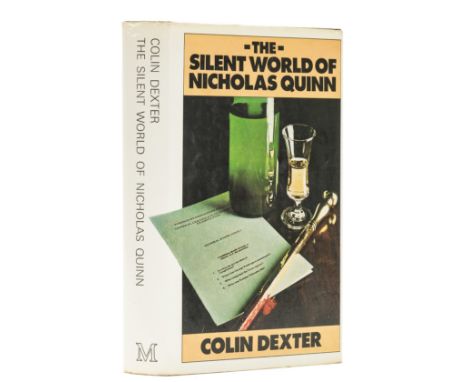 Dexter (Colin) The Silent World of Nicholas Quinn, first edition, scattered spotting, ink ownership inscription to title, mar