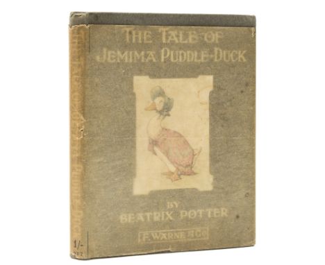 Potter (Beatrix) The Tale of Jemima Puddle-Duck, first edition, first, second or third printing, colour frontispiece, plain t