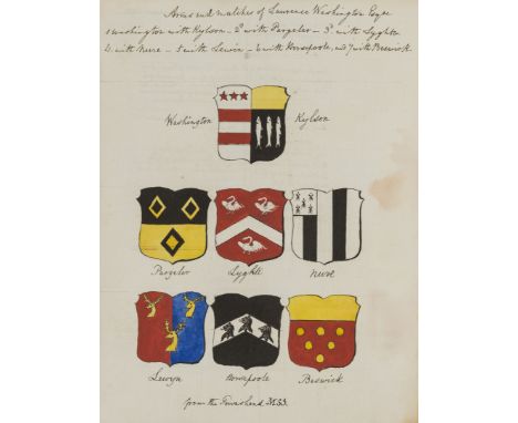 Genealogy.- Shirley Family (of Ettington Park, Stratford-upon-Avon) & Ferrers Family. A Genealogy of the Shirleys... A geneal