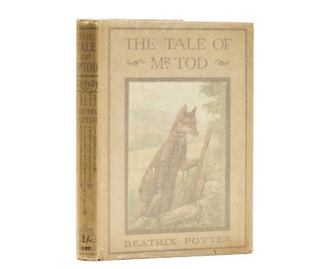 Potter (Beatrix) The Tale of Mr. Tod, first edition, first or second printing with date on title, colour frontispiece and 14 