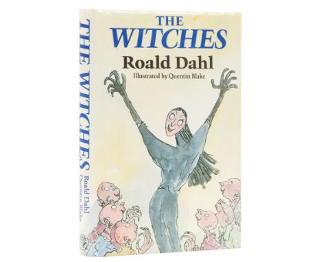 Dahl (Roald) The Witches, first edition, signed presentation inscription from the author to front free endpaper, illustration
