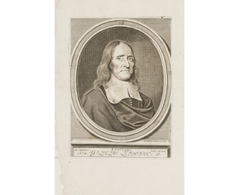 Leybourn (William) The Compleat Surveyor, fourth edition, title in  red and black, engraved portrait by R. White (portrait ma