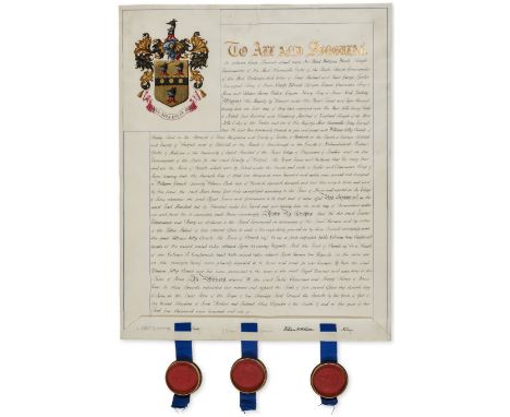 Heraldry.- Woods (Sir Albert William, herald, 1816-1904), Cokayne (George Edward, genealogist and herald,  1825-1911) & Sir W