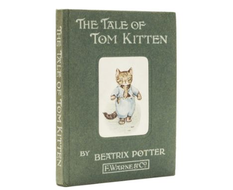 Potter (Beatrix) The Tale of Tom Kitten, first edition, first, second or third printing, colour frontispiece, plain title vig