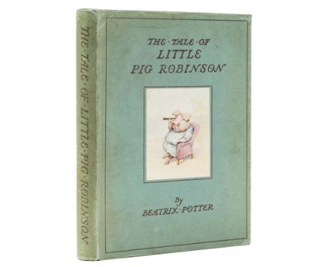 Potter (Beatrix) The Tale of Little Pig Robinson, first edition, colour frontispiece, plain title vignette, 5 colour plates a