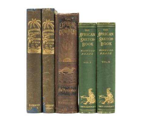 Africa.- Mitchinson (Alexander William) The Expiring Continent: A Narrative of Travel in Senegambia, 15 plates (some damp-sta