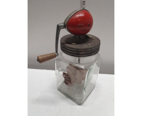 A vintage Blow butter churn, shipping unavailable