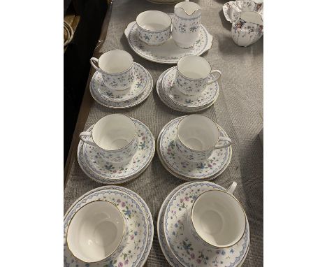 A Paragon bone china tea service 'Flora Bella' 21 pieces, shipping unavailable