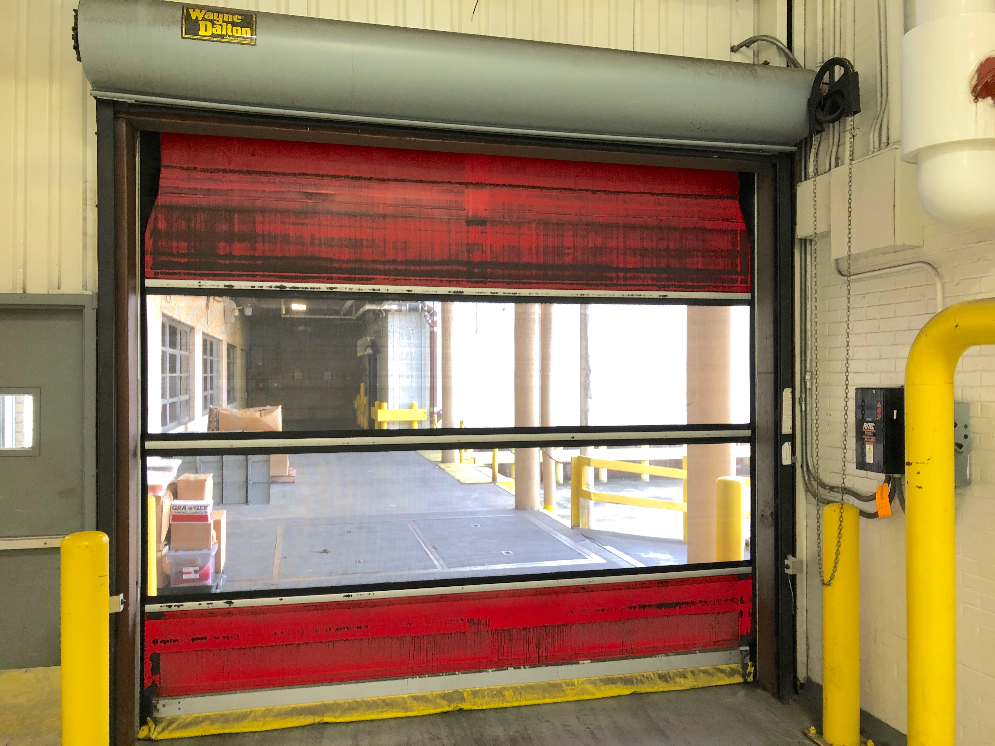 Rytec High Speed Roll Up Door, Model: Preda Door NXT, Serial: D0001852 ...