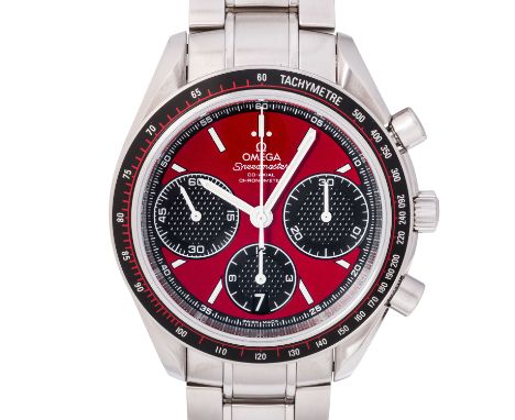 OMEGA Speedmaster Co-Axial "Racing" Herren Chronograph, Ref. 32630405011001. Full Set 2017. Edelstahl. Automatik-Werk Kal. 33