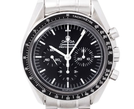 OMEGA Speedmaster Professional Moonwatch Ref. 345.0022 Herren Armbanduhr. Erstkauf 04.11.2000. Edelstahl. Stahlband mit Falts