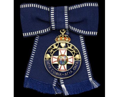 Sold by Order of a Direct DescendantThe Greek Royal Family Order of Saints Olga and Sophia bestowed upon J. Brittain-Jones, t