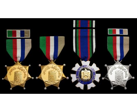 United Arab Emirates, Ministry of Interior, Emirates Police and Security Order, 5th Class breast Badge, gilt and enamel, with