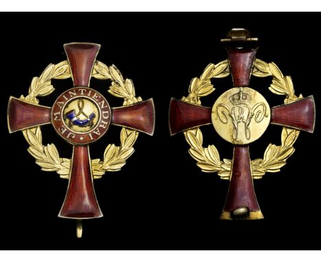 Netherlands, Kingdom, Order of the House of Orange, 4th Class Officer's breast Cross, by Koninklijke Begeer, Voorschoten, 61m