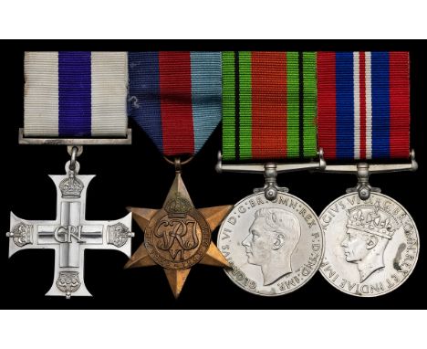 The 1940 Dunkirk M.C. group of four awarded to Major L. A. F. P. Gould-Marks, Royal Army Service Corps, late Royal Tank Regim