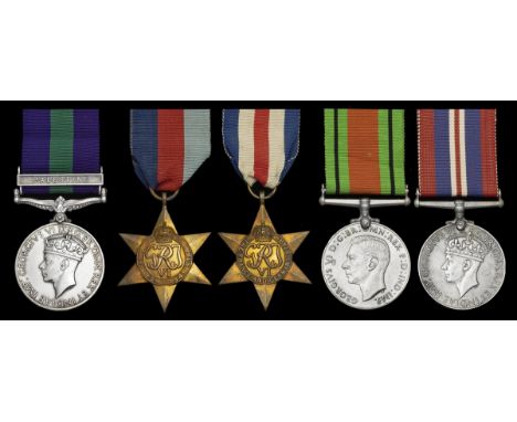 Five: Private L. Merignac, 7th (Galloway) Battalion, King's Own Scottish Borderers, who was taken a Prisoner of War at the Ba