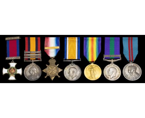 The 1918 D.S.O. group of seven awarded to Lieutenant-Colonel R. S. Hunt, 1st Dragoon Guards, late 3rd Hussars, who was twice 
