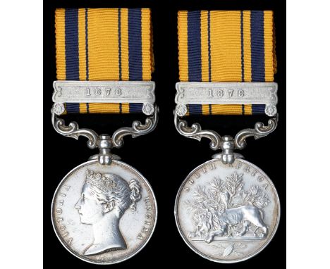 Fort White Mounted Volunteers57 Medals to this unit, 38 of them with clasp '1878'.South Africa 1877-79, 1 clasp, 1878 (Pte. G