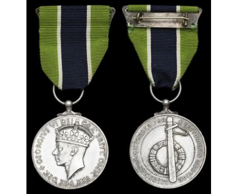 Colonial Police Medal, G.VI.R., for Meritorious Service (Hon. Insp. Charles Haddon-Cave, Fed. Malaya Aux. Police.), officiall