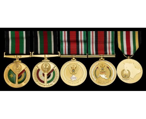 United Arab Emirates, Lebanon Peace Keeping Force Medal 1976-78; Liberation of Kuwait 1991 Medal; Somalia Peace Keeping Force