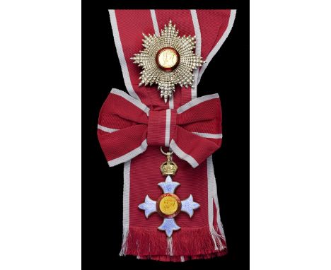 The Most Excellent Order of the British Empire, Military Division, Knight Grand Cross (G.B.E.) 2nd Type set of Insignia, comp