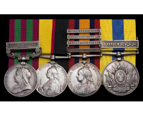 Four: Private J. Wright, Seaforth Highlanders and Imperial Yeomanry, who managed to re-enlist despite having been discharged 