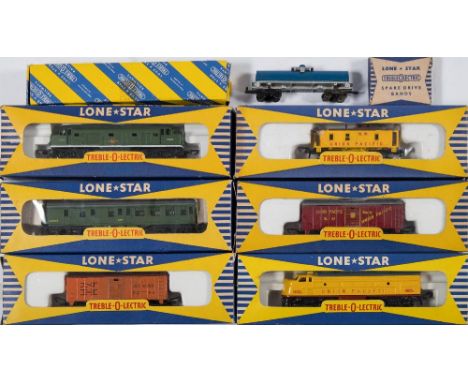 Lone Star Triple O scale locomotives and rolling stock:, Union Pacific 1402a locomotive without engine, No EL91 Union Pacific